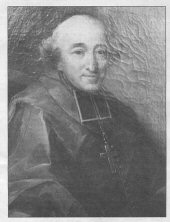 Portrait officiel de Mgr Jean-François de La Marche (toile exposée dans le salon de l’évêché à Quimper)