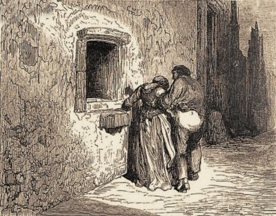 « L'ancien tour de l'Hospice des enfants trouvés », Gustave Doré