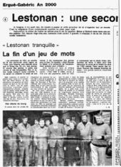 Ouest-France, édition de Quimper, 5 mars 1987
