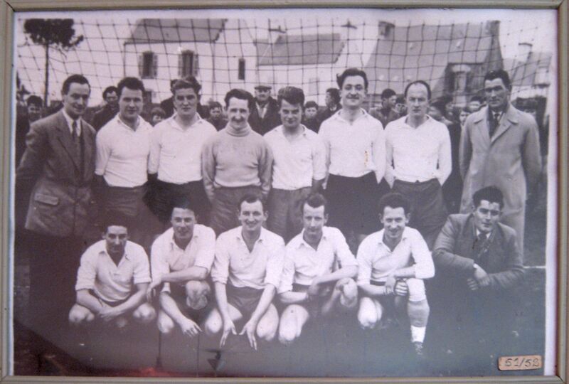 finistèrienne des clubs de patro en 1954 à Briec