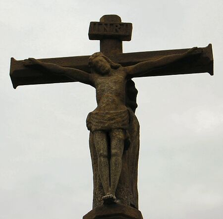 Le Crucifié après restauration