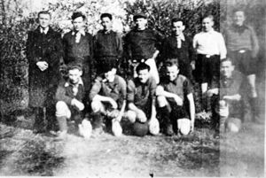 Équipe USEG à l'entrainement en 1949